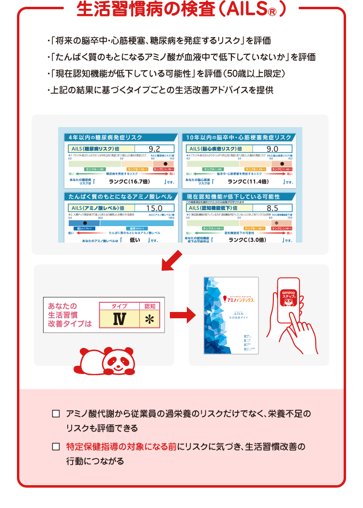 生活習慣病の検査（AILSⓇ）